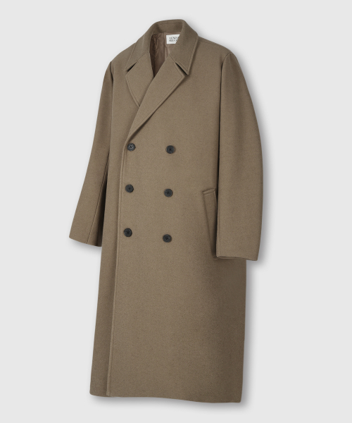 LEMAIN SECOND（リメインセカンド）の「WOOL BLEND OVERFIT DOUBLE COAT [BEIGE]（チェスターコート・メンズ・その他・MEDIUM/LARGE/X-LARGE）」の5枚目の写真