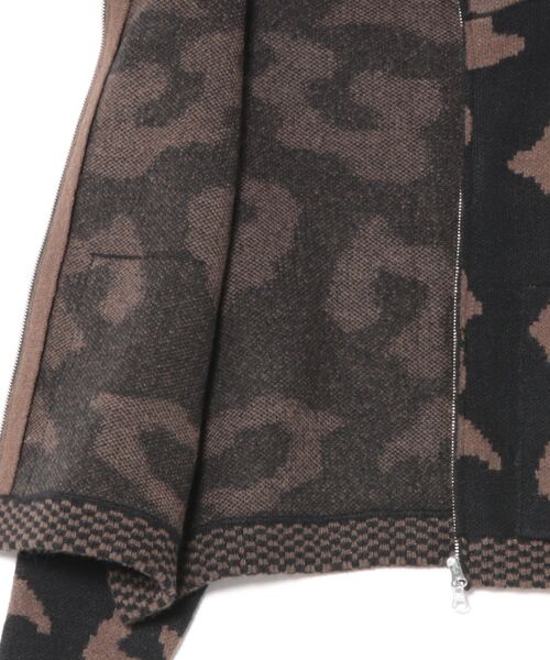 margaux（マルゴー）の「レオパードジャガードニットブルゾン（ニット/セーター・レディース・レオパード・FREE）」の22枚目の写真