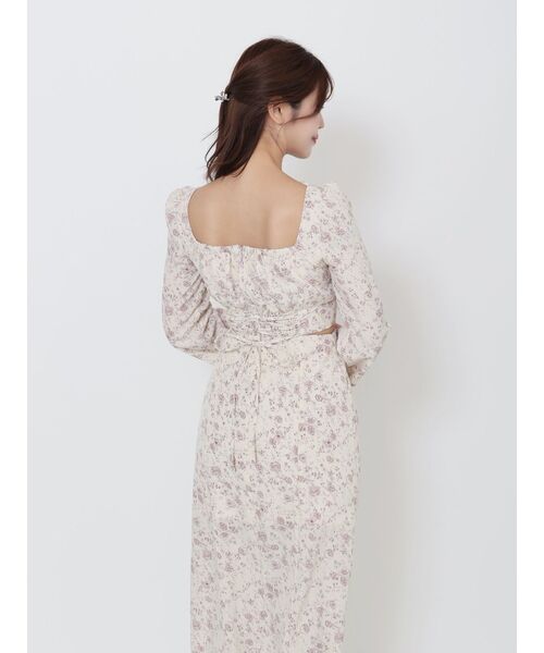 EATME（イートミー）の「カットアウトレースアップワンピース（ワンピース・レディース・ブラック/アイボリー・SMALL/MEDIUM）」の9枚目の写真