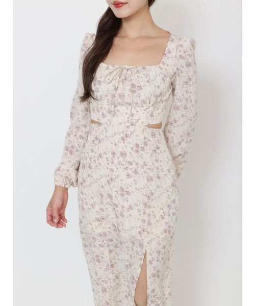 EATME（イートミー）の「カットアウトレースアップワンピース（ワンピース・レディース・ブラック/アイボリー・SMALL/MEDIUM）」の10枚目の写真