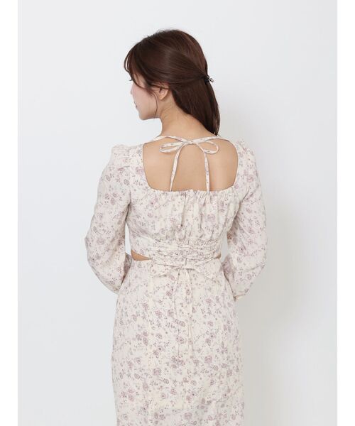 EATME（イートミー）の「カットアウトレースアップワンピース（ワンピース・レディース・ブラック/アイボリー・SMALL/MEDIUM）」の11枚目の写真