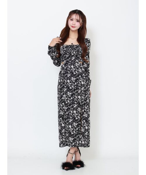 EATME（イートミー）の「カットアウトレースアップワンピース（ワンピース・レディース・ブラック/アイボリー・SMALL/MEDIUM）」の12枚目の写真