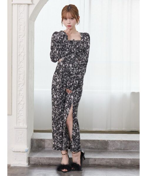 EATME（イートミー）の「カットアウトレースアップワンピース（ワンピース・レディース・ブラック/アイボリー・SMALL/MEDIUM）」の18枚目の写真