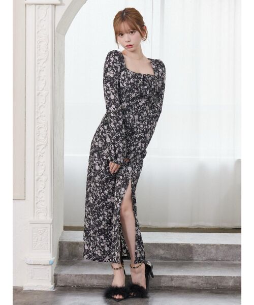 EATME（イートミー）の「カットアウトレースアップワンピース（ワンピース・レディース・ブラック/アイボリー・SMALL/MEDIUM）」の19枚目の写真