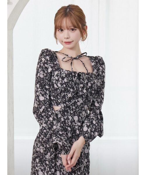 EATME（イートミー）の「カットアウトレースアップワンピース（ワンピース・レディース・ブラック/アイボリー・SMALL/MEDIUM）」の21枚目の写真