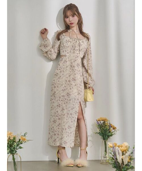 EATME（イートミー）の「カットアウトレースアップワンピース（ワンピース・レディース・ブラック/アイボリー・SMALL/MEDIUM）」の12枚目の写真