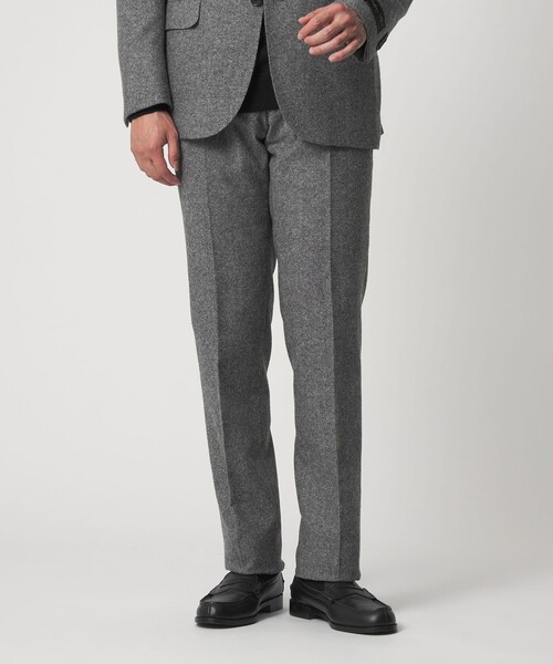 A DAY IN THE LIFE UNITED ARROWS(アデイインザライフユナイテッドアローズ)の「ホームスパン グレースラックス-セットアップ対応-<A DAY IN THE LIFE>(スラックス・メンズ・グレー系・M/XL/L/S)」の2枚目の写真