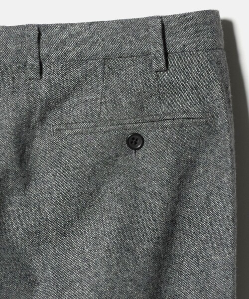 A DAY IN THE LIFE UNITED ARROWS(アデイインザライフユナイテッドアローズ)の「ホームスパン グレースラックス-セットアップ対応-<A DAY IN THE LIFE>(スラックス・メンズ・グレー系・M/XL/L/S)」の11枚目の写真