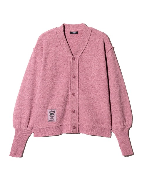 glamb(グラム)の「Creed Cardigan / クリードカーディガン(カーディガン/ボレロ・メンズ・イエロー/ピンク/ブラック/ブルー・M/L)」の8枚目の写真