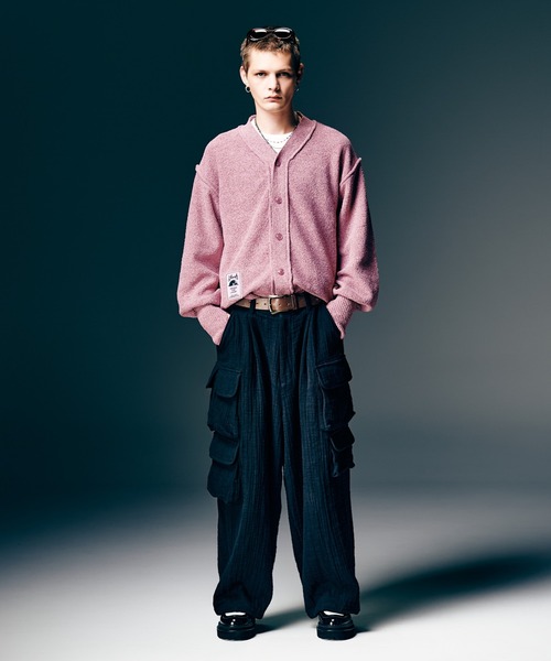 glamb(グラム)の「Creed Cardigan / クリードカーディガン(カーディガン/ボレロ・メンズ・イエロー/ピンク/ブラック/ブルー・M/L)」の16枚目の写真