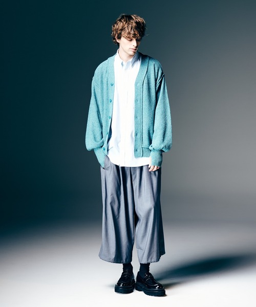 glamb(グラム)の「Creed Cardigan / クリードカーディガン(カーディガン/ボレロ・メンズ・イエロー/ピンク/ブラック/ブルー・M/L)」の13枚目の写真
