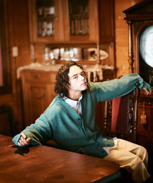 glamb(グラム)の「Creed Cardigan / クリードカーディガン(カーディガン/ボレロ・メンズ・イエロー/ピンク/ブラック/ブルー・M/L)」の21枚目の写真