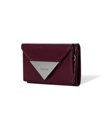 TRIANGLE DOZI WALLET - DEEP CHERRY（札入れ/マネークリップ