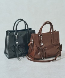 ORiental TRaffic（オリエンタルトラフィック）の「チャーム付き ボストンバッグ /BA-268 ストラップ付き（ボストンバッグ）」