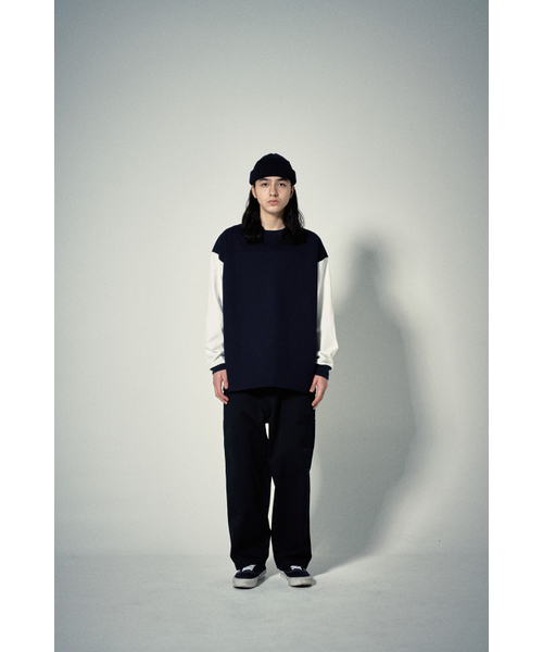 HISHANDER（ヒズハンダー）の「MULTI POCKET WIDE PANTS [Dark Navy]（その他パンツ・メンズ・その他・1/2/3）」の8枚目の写真