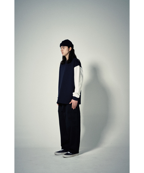 HISHANDER（ヒズハンダー）の「MULTI POCKET WIDE PANTS [Dark Navy]（その他パンツ・メンズ・その他・1/2/3）」の9枚目の写真