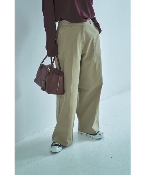 marjour(マージュール)の「CHIC CHINO PANTS(チノパンツ・レディース・ベージュ/ブラウン・M)」の18枚目の写真