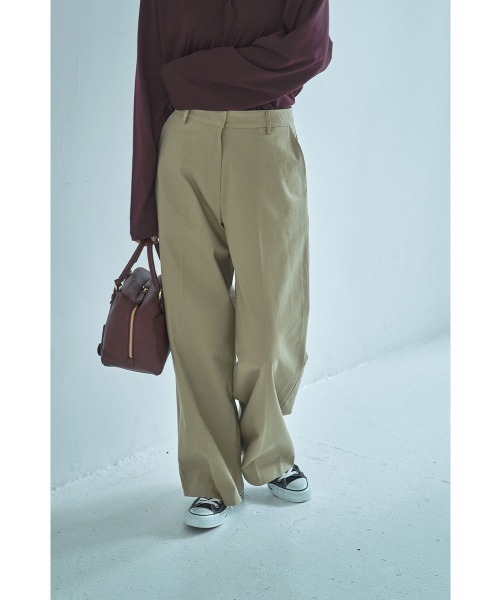 marjour(マージュール)の「CHIC CHINO PANTS(チノパンツ・レディース・ベージュ/ブラウン・M)」の16枚目の写真