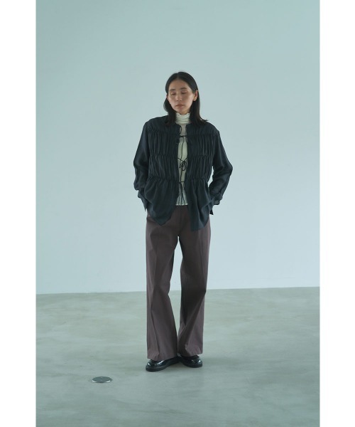 marjour(マージュール)の「CHIC CHINO PANTS(チノパンツ・レディース・ベージュ/ブラウン・M)」の7枚目の写真
