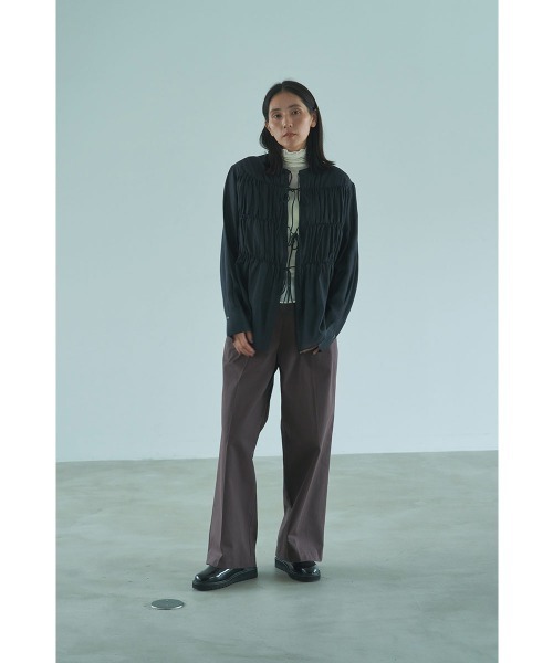 marjour(マージュール)の「CHIC CHINO PANTS(チノパンツ・レディース・ベージュ/ブラウン・M)」の5枚目の写真