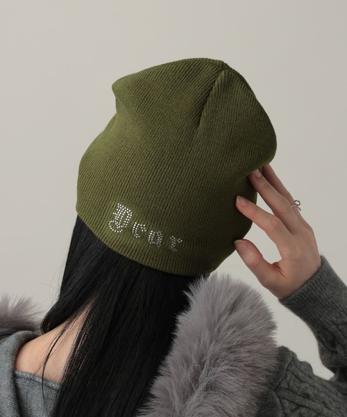3.3 Field Trip （3.3フィールドトリップ）の「3.3 Field Trip／ストーンクロスビーニー（ニットキャップ/ビーニー・レディース・ブラック/カーキ・FREE）」の14枚目の写真