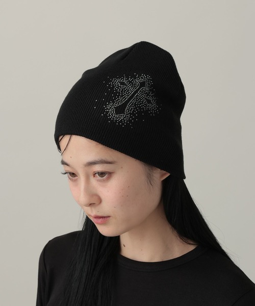 3.3 Field Trip （3.3フィールドトリップ）の「3.3 Field Trip／ストーンクロスビーニー（ニットキャップ/ビーニー・レディース・ブラック/カーキ・FREE）」の17枚目の写真