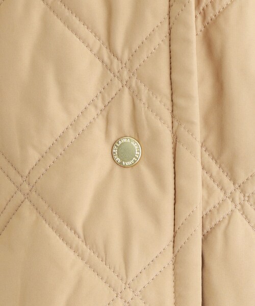 LAURA ASHLEY(ローラアシュレイ)の「シングルブレステッド キルトコート(その他アウター・レディース・ベージュ/ブラック・38/40)」の10枚目の写真