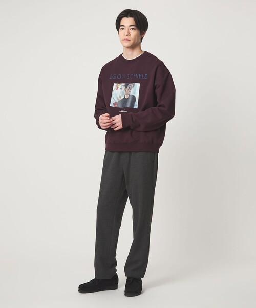 green label relaxing（グリーンレーベルリラクシング）の「ストレッチ ブラッシュド PLAY―PANTS W2 イージーパンツ（その他パンツ・メンズ・ダークグレー/ブラウン系/グレー系・M/L/XL/S）」の12枚目の写真