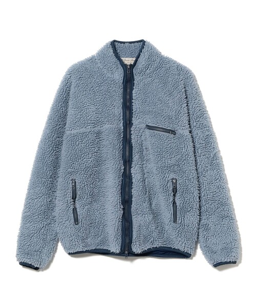 REMI RELIEF(レミレリーフ)の「【別注】REMI RELIEF / Fleece Jacket Boa(ブルゾン・メンズ・ブルー/レッド/ブラック・X-LARGE/LARGE/MEDIUM/SMALL)」の3枚目の写真