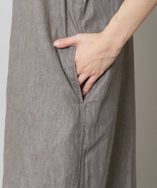 Munich（ミューニック）の「6.5ozスラブデニムフレアサロペット（サロペット/オーバーオール・レディース・ネイビー/モカ/ブラック・S）」の22枚目の写真