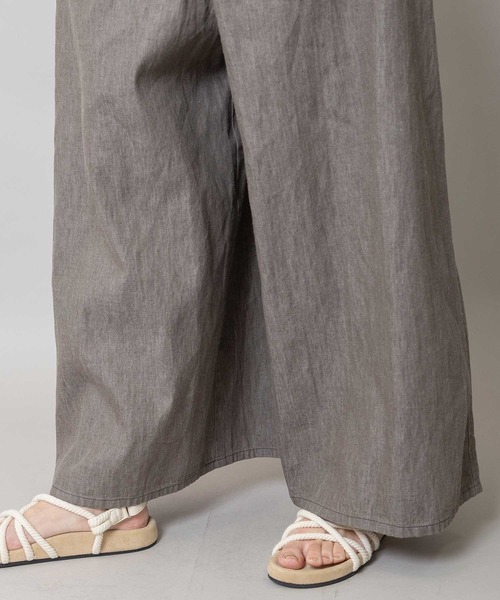 Munich（ミューニック）の「6.5ozスラブデニムフレアサロペット（サロペット/オーバーオール・レディース・ネイビー/モカ/ブラック・S）」の21枚目の写真