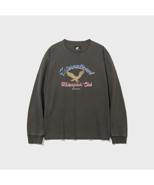 PHYPS MOTORCYCLE(フィップスモーターサイクル)の「Vintage Pigment Long Sleeve Black(Tシャツ/カットソー・レディース・その他・X-LARGE/SMALL/MEDIUM/LARGE)」の1枚目の写真