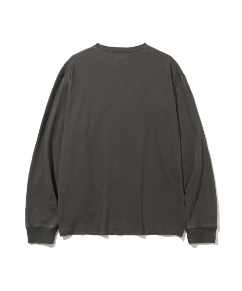 PHYPS MOTORCYCLE(フィップスモーターサイクル)の「Vintage Pigment Long Sleeve Black(Tシャツ/カットソー・レディース・その他・X-LARGE/SMALL/MEDIUM/LARGE)」の2枚目の写真