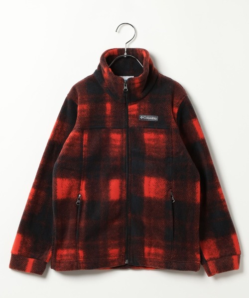 Columbia（コロンビア）の「【Columbia(コロンビア)】ジングフリース(KIDS)（ブルゾン・キッズ・レッド/グリーン/オレンジ/ブルー・140cm/130cm/120cm）」の4枚目の写真