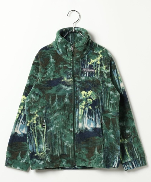 Columbia（コロンビア）の「【Columbia(コロンビア)】ジングフリース(KIDS)（ブルゾン・キッズ・レッド/グリーン/オレンジ/ブルー・140cm/130cm/120cm）」の2枚目の写真