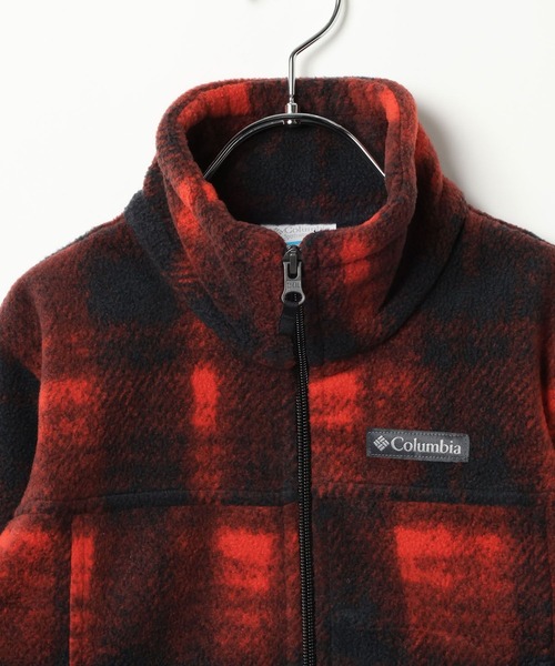 Columbia（コロンビア）の「【Columbia(コロンビア)】ジングフリース(KIDS)（ブルゾン・キッズ・レッド/グリーン/オレンジ/ブルー・140cm/130cm/120cm）」の6枚目の写真
