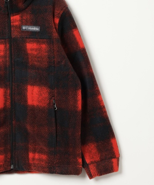 Columbia（コロンビア）の「【Columbia(コロンビア)】ジングフリース(KIDS)（ブルゾン・キッズ・レッド/グリーン/オレンジ/ブルー・140cm/130cm/120cm）」の7枚目の写真