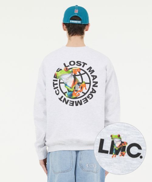 LMCの「FROG SWEATSHIRT light heather gray(スウェット・レディース・その他・SMALL/MEDIUM/LARGE/X-LARGE)」の1枚目の写真