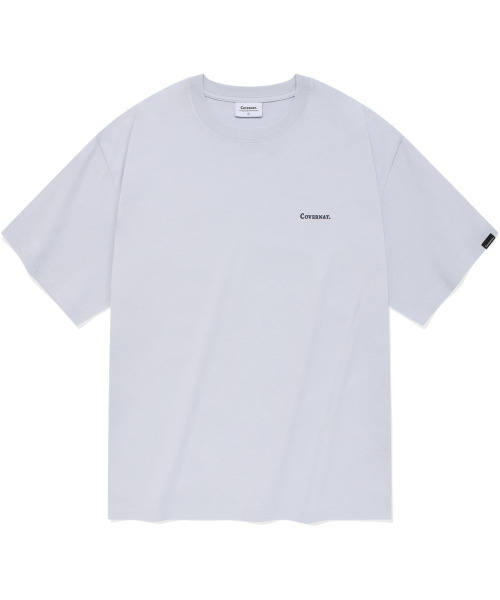 COVERNAT(カバーナット)の「スモールアセンティックロゴTシャツライトブルー(Tシャツ/カットソー・レディース・その他・MEDIUM/SMALL/LARGE/X-LARGE)」の1枚目の写真