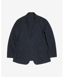 sortie（ソルティ）の「Tura Linen Washed Jacket (Navy)（テーラードジャケット）」
