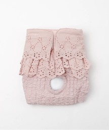 moncheri（モンシェリ）の「コットンレースフリルサニタリーパンツ（その他ペットグッズ）」