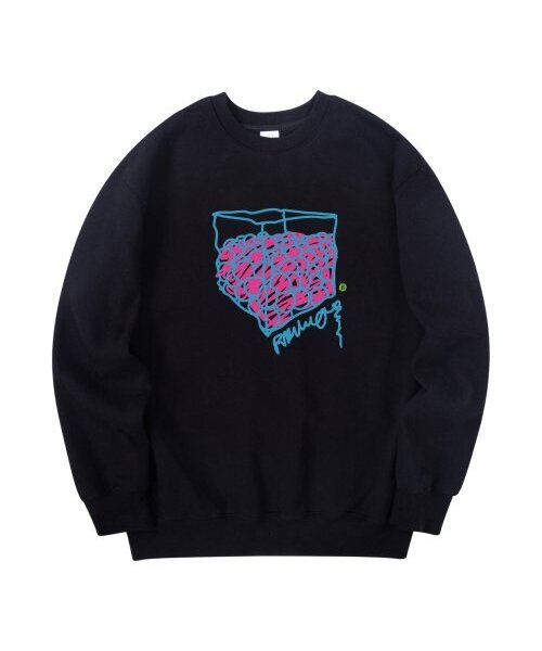 RADINEO(ラディネオ)の「ボールプールマンツーマンブラック(スウェット・メンズ・その他・LARGE/MEDIUM/X-LARGE)」の1枚目の写真