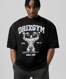 DRIX（ドリックス）の「Muscle Champion Graphic Half Sleeve_Black（Tシャツ/カットソー）」