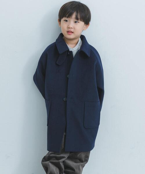 セール】ステンカラーウール混コート(KIDS)（その他アウター）｜URBAN