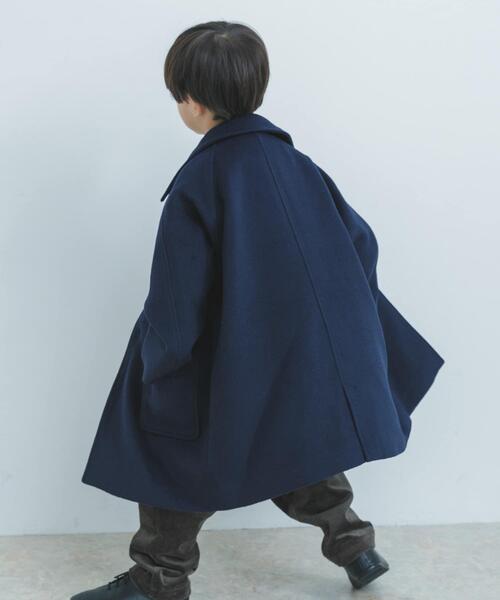 セール】ステンカラーウール混コート(KIDS)（その他アウター）｜URBAN