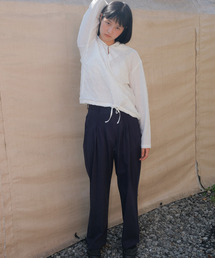 PESTO（ペスト）の「ピンタックコットンパンツダークレイク（その他パンツ）」