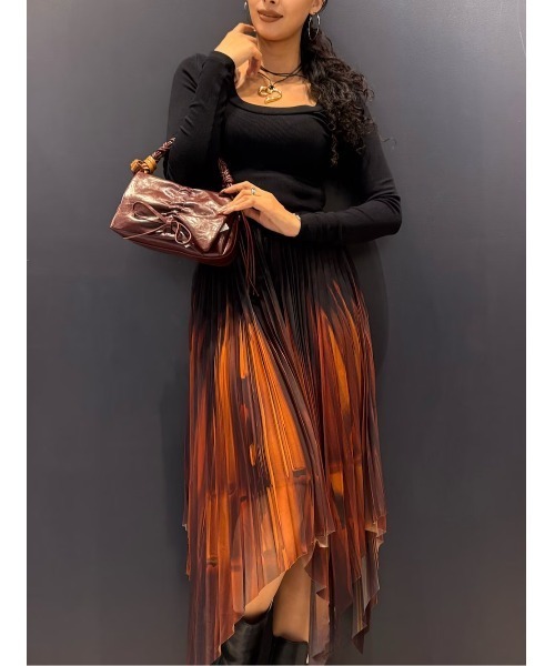 Desigual(デシグアル)の「ロングスリーブドレス(ワンピース・レディース・ブラック・XS/S/M/L/XL)」の1枚目の写真