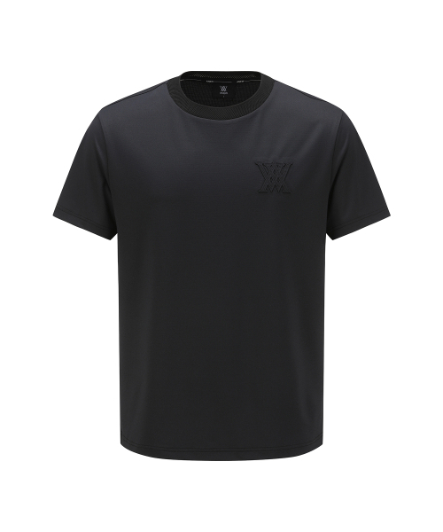 ANEW GOLF(アニューゴルフ)の「MEN SM ROUND SHORT T-SHIRT_BK(Tシャツ/カットソー・メンズ・その他・LARGE)」の1枚目の写真