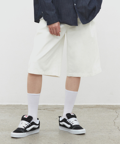 DECET(デケト)の「Cotton 2Pleats Shorts DCPT041Ivory(その他パンツ・レディース・その他・30/26/28)」の7枚目の写真