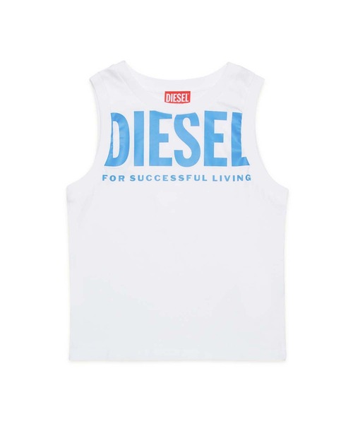 DIESEL タンクトップ ロゴ セール】DIESEL（ディーゼル）Kids & Junior ブランドロゴタンクトップ